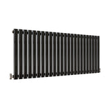Modern Splash Oval Column Black Radiator NZ6-24-1K
