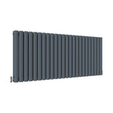 Modern Splash Oval Column Anthracite Radiator NZ6-24-2N
