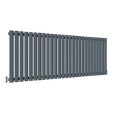 Modern Splash Oval Column Anthracite Radiator NZ6-27-1N

