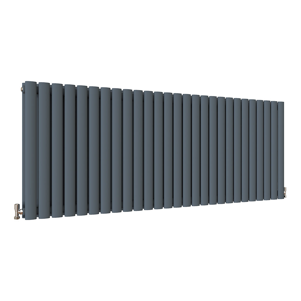 Modern Splash Oval Column Anthracite Radiator NZ6-27-2N
