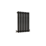 Modern Splash Oval Column Black Radiator NZ6-7-1K
