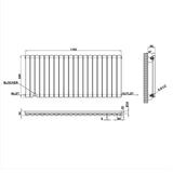 Modern Splash Oval Column Radiator Size NZ6-20-1