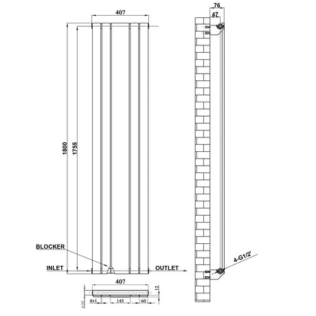 Modern-splash-flat-panel-mirror-radiator-dimensions-FPM18-4-1