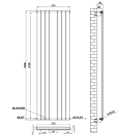 Modern-splash-flat-panel-mirror-radiator-dimensions-FPM18-6-1