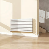 Modern Splash White Horizontal Flat Panel Radiator 612x1200mm Double