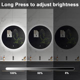 Modern Splash Led Mirror-BMZ-1906C