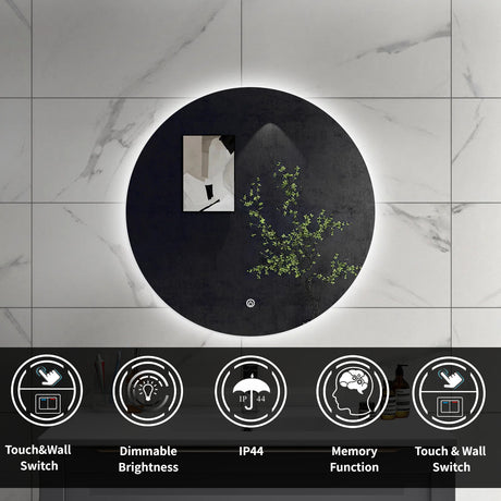 Modern Splash Led Mirror-BMZ-1906C