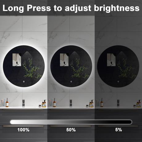 Modern Splash Led Mirror-BMZ-1905C