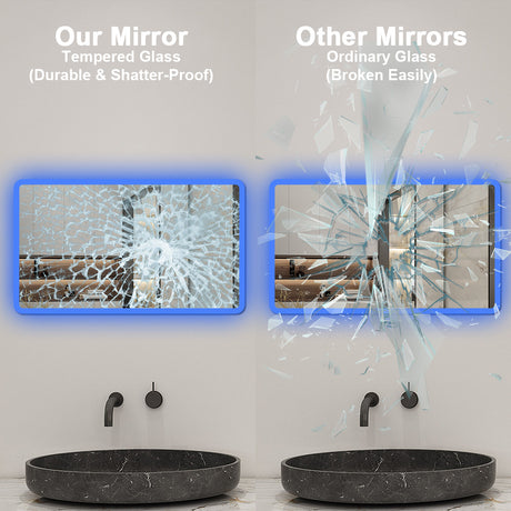 Modern Splash Led Mirror-BM-BL1506BSTX