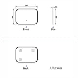 Modern Splash Led Mirror-BM-HDJQ02H