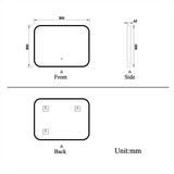 Modern Splash Led Mirror-BM-HDJQ03H