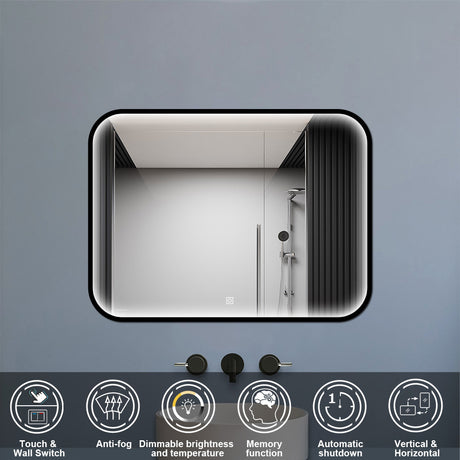 Modern Splash Led Mirror-BM-HDJQ03H