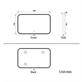 Modern Splash Led Mirror-BM-HDJQ04H