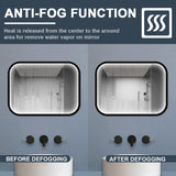 Modern Splash Led Mirror-BM-HDJQ06H/G