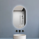 Modern Splash Universal Anti Fog Luxury Bathroom  Led Mirror 500*900mm
