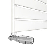 Modern Splash White Horizontal Flat Panel Radiator 476x1800mm Single