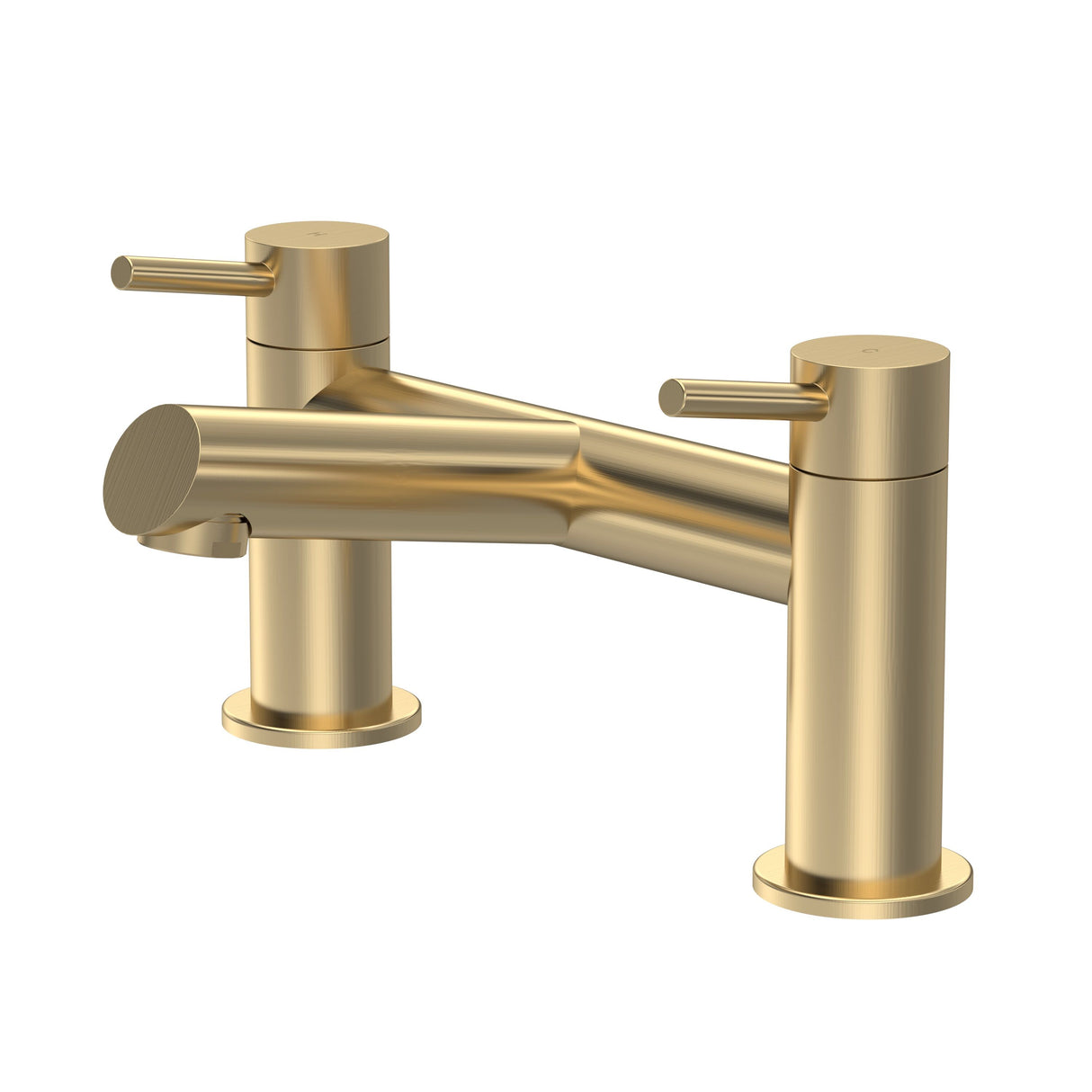 Modern Splash choice Navala Brushed Brass Bath Filler