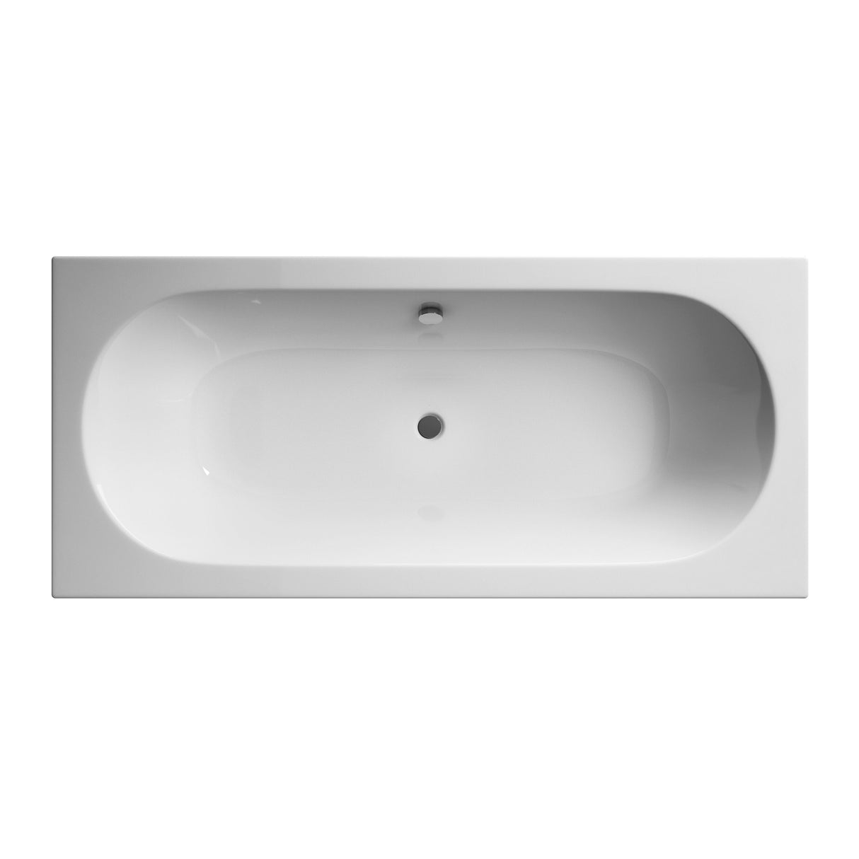 Modern Splash Otley 1700mm x 700mm Round Double Ended Bath With Legs