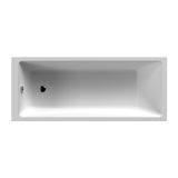 Modern Splash Thin Edge 1800mm x 800mm Square Single Ended Bath With Legs