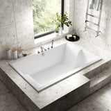 Modern Splash 1800mm x 1200mm Double Ended Inset Spa Bath With Legs