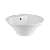 1 Tap Hole 460mm Ceramic Round Vessel Basin
