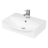 1 Tap Hole 500mm Ceramic Wall Hung Basin