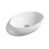 490mm Ceramic Oval Vessel Basin