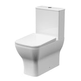 Modern Splash Ava Rimless Close Coupled Toilet With Soft Close Seat