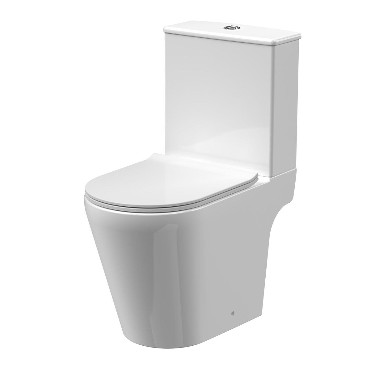 Modern Splash Fenton Rimless Close Coupled Toilet