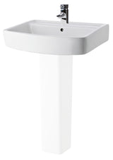 Modern Splash Bliss 1 Tap Hole 600mm Ceramic Basin