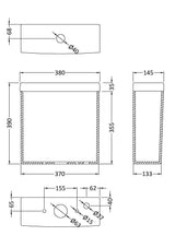 Modern Splash Harmony Cistern & Fittings