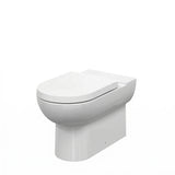 Modern Splash Isla Rimless Close Coupled Toilet Pan