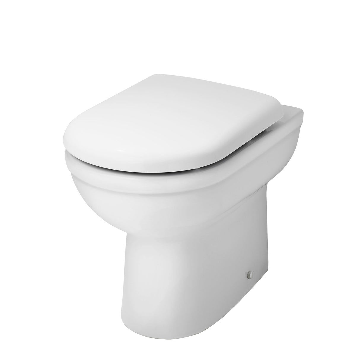 Modern Splash Round Comfort Height Back to Wall  Toilet Pan