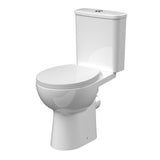 Modern Splash Fay Rimless Comfort Height Close Coupled Toilet With Soft Close Seat