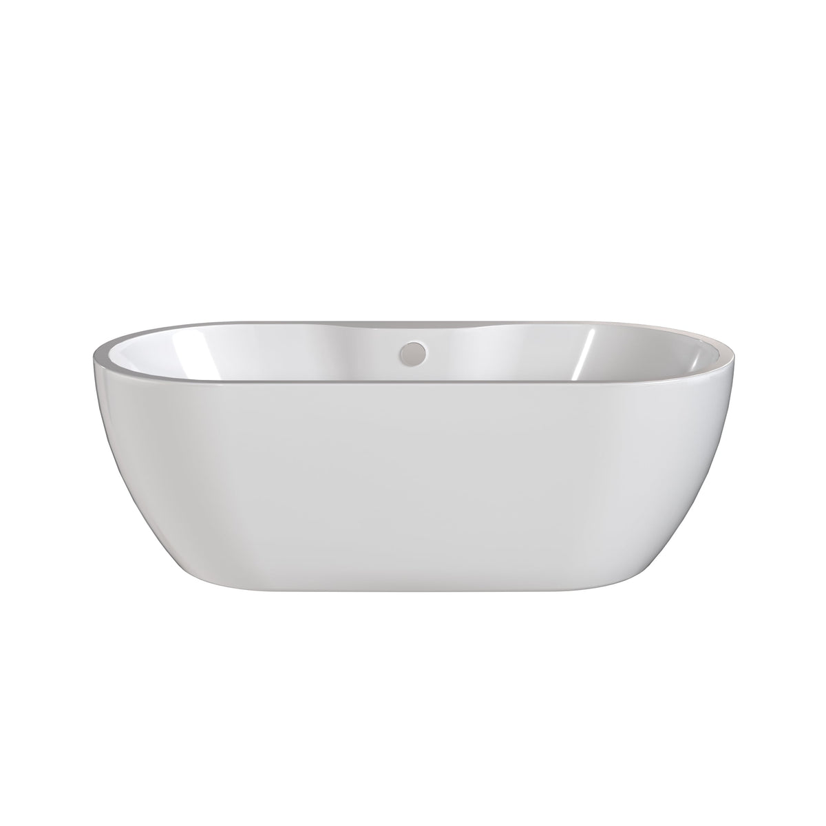 Modern Splash  Continuum 1655mm Freestanding Boat Bath With Legs