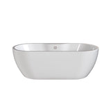 Modern Splash  Continuum 1655mm Freestanding Boat Bath With Legs