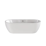 Modern Splash  Continuum 1800mm Freestanding Boat Bath With Legs