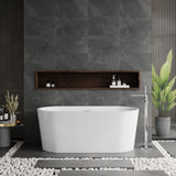 Modern Splash  Nocturnal 1500mm Freestanding Bath With Legs And Waste