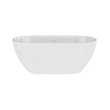 Modern Splash  Pendulum 1400mm Freestanding Bath With Legs And Waste