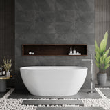 Modern Splash  Pendulum 1600mm Freestanding Bath With Legs And Waste