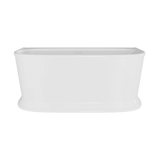 Modern Splash  Timora 1700mm Back To Wall Bath With Legs And Waste