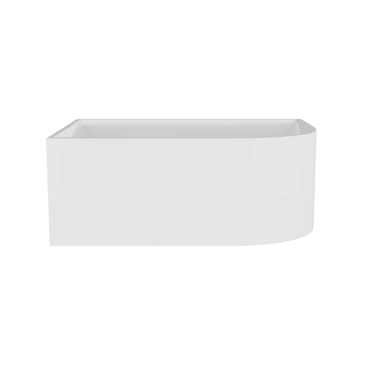 Modern Splash  Chronicle 1500mm Left-Hand Corner Bath With Legs And Waste