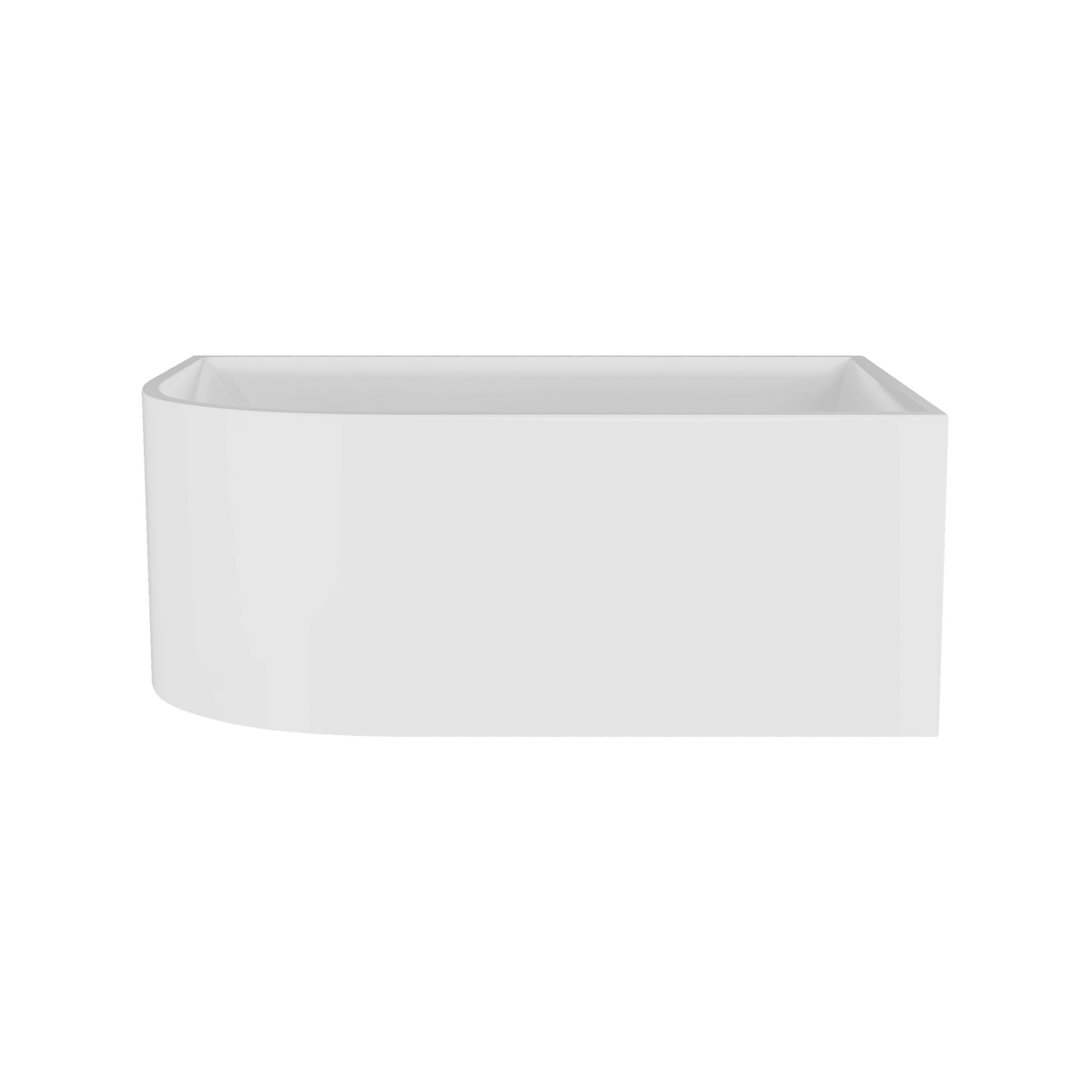Modern Splash  Chronicle 1500mm Right-Hand Corner Bath With Legs And Waste