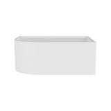 Modern Splash  Chronicle 1500mm Right-Hand Corner Bath With Legs And Waste