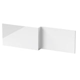 Modern Splash 1700mm Square PVC Shower Bath Side Panel Waterproof