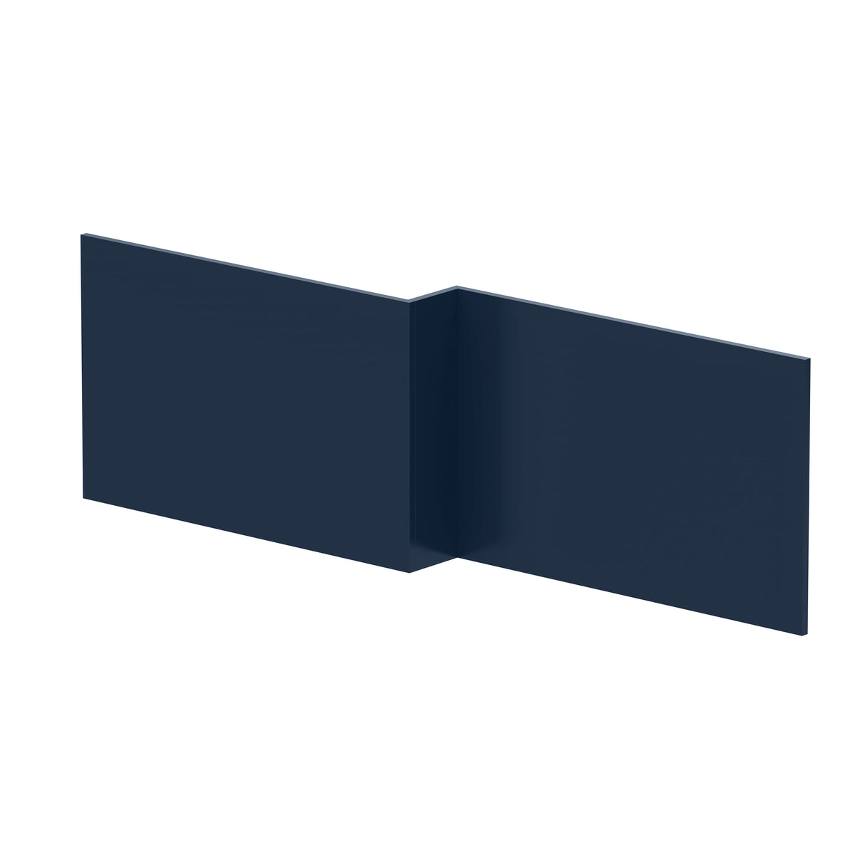 1700mm Square Midnight Blue MDF Matt Shower Bath Front Panel