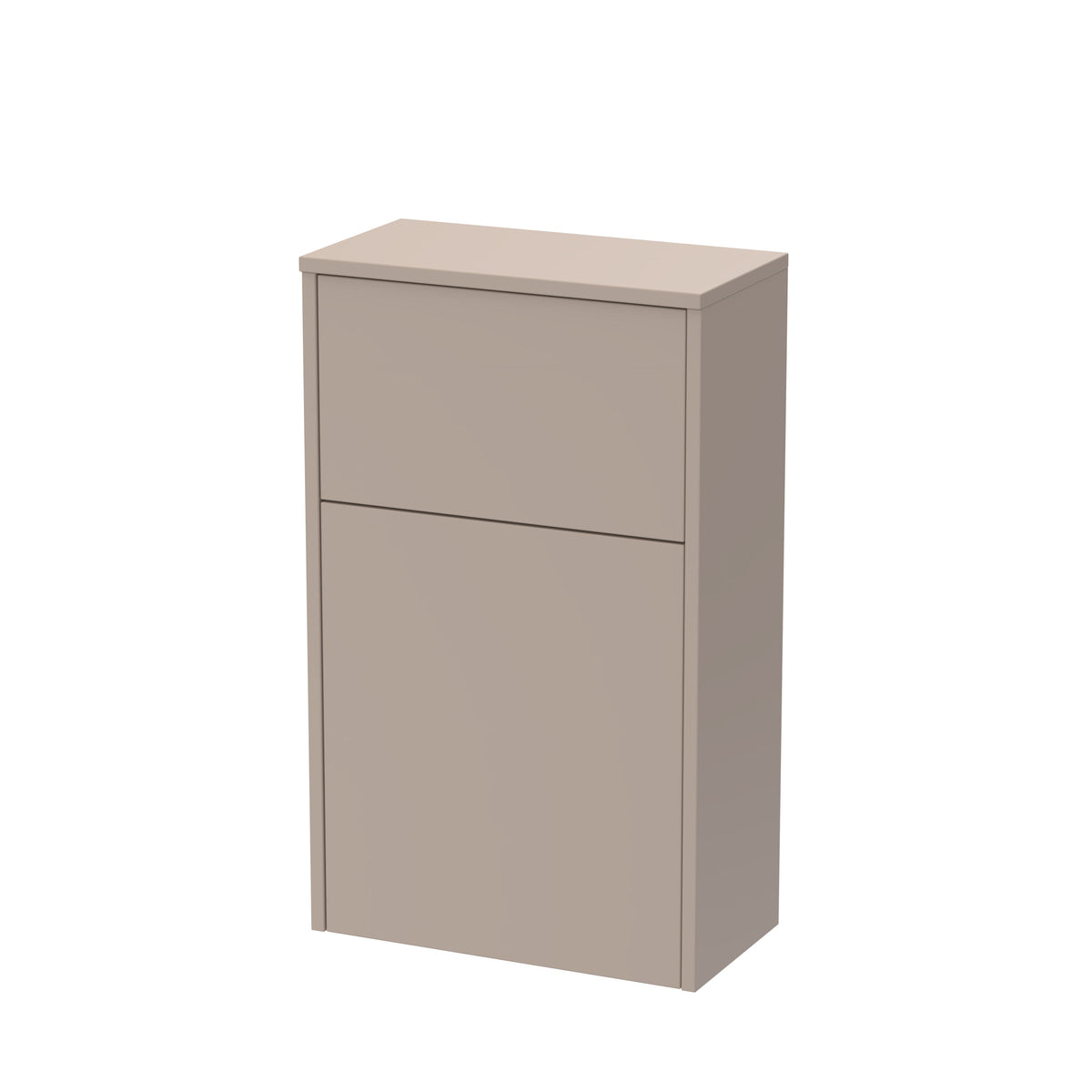 Modern Splash 500mm Soft Linen Floor Standing WC Unit