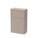 Modern Splash 500mm Soft Linen Floor Standing WC Unit