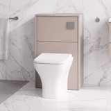 Modern Splash 500mm Soft Linen Floor Standing WC Unit