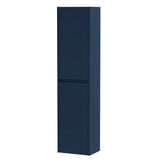 Modern Splash 350mm Indigo Blue Wall Hung Tall Cabinet